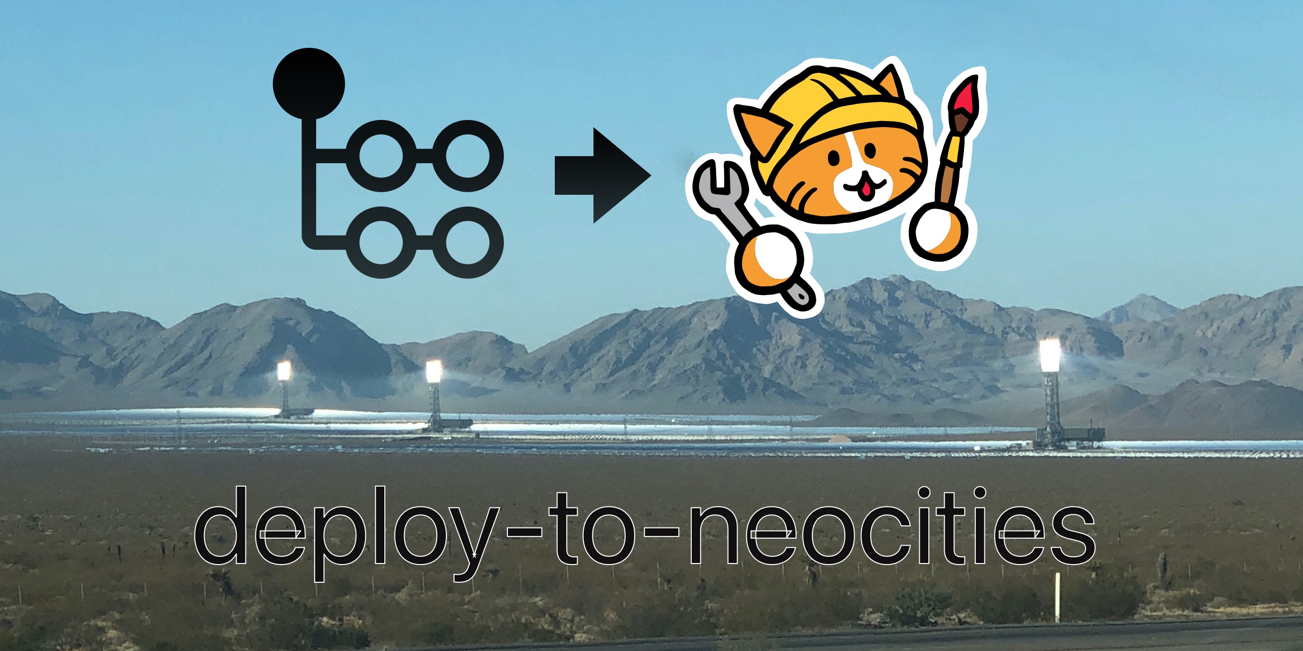 Screenshot of deploy-to-neocities