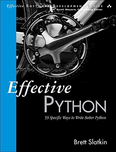 Effective Python book cover