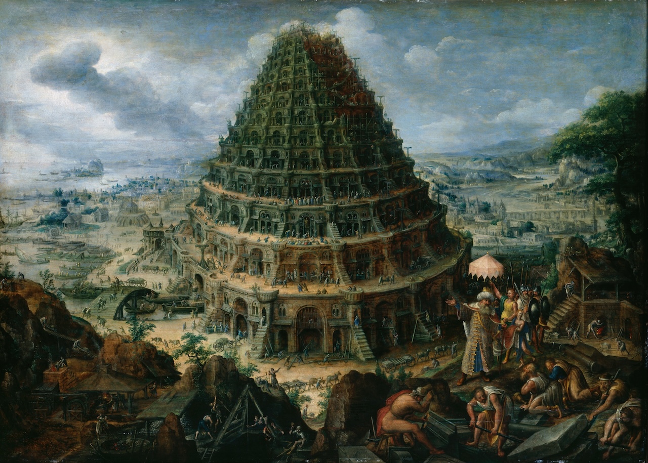 A picture of the tower of Babel